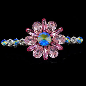 Barrette "Aster" with Swarovski™ crystals