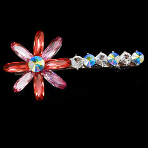 Barrette "Princess Flower" with Swarovski™ crystals
