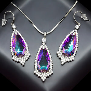 Jewelry Set "Angel's Tear" with crystals from Swarovski™